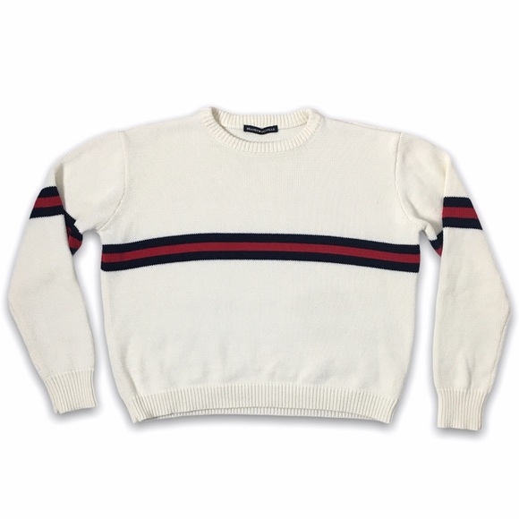 SOLD! Brandy Melville Bernadette Striped Sweater Knit - Picture 5 of 16